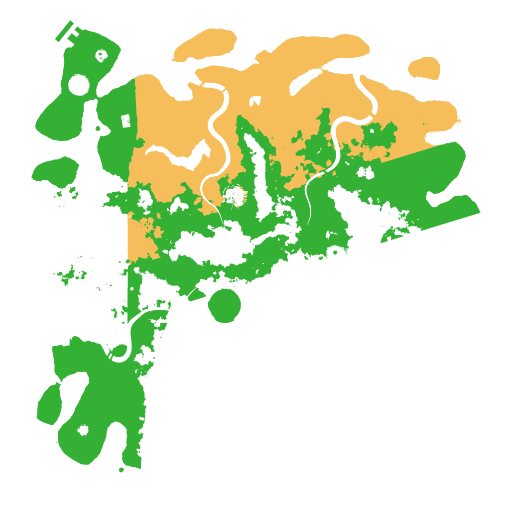 Biome Rust Map: Procedural Map, Size: 4250, Seed: 2085284