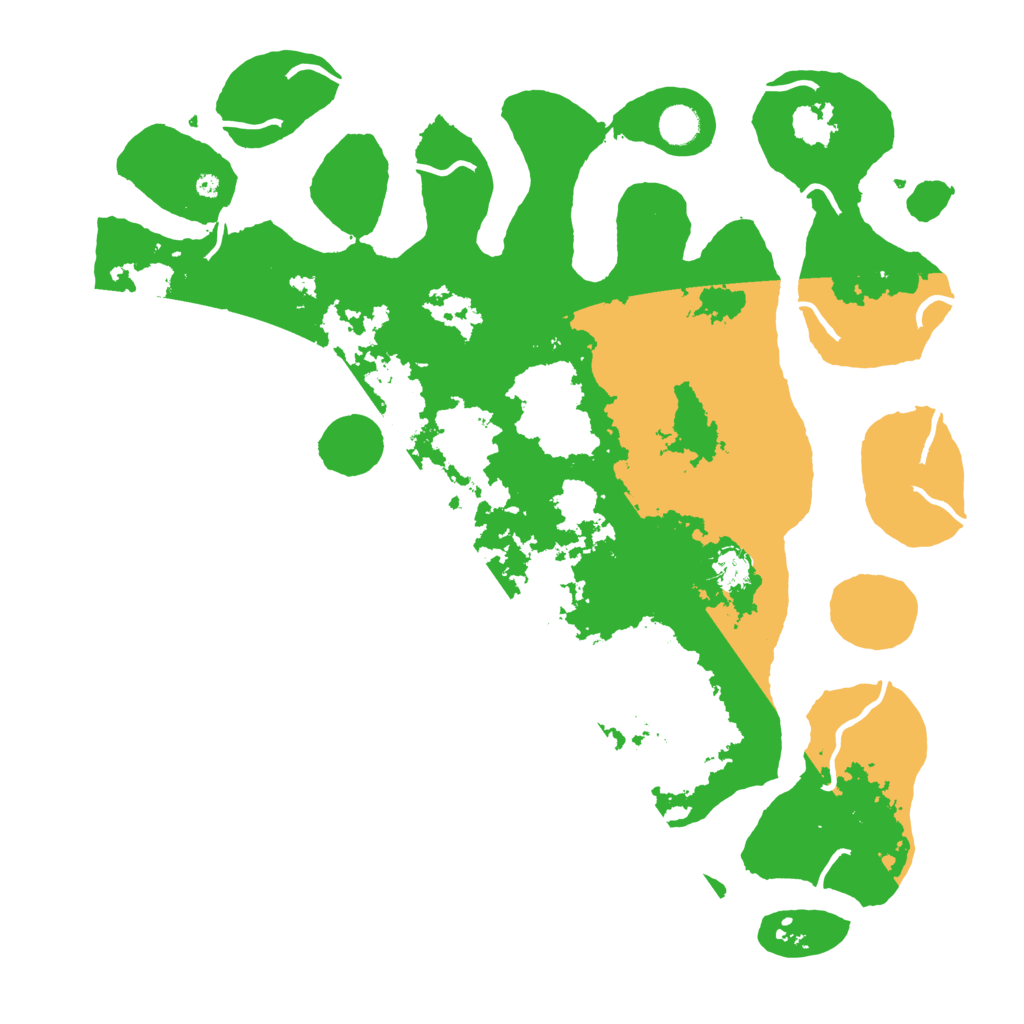 Biome Rust Map: Procedural Map, Size: 4500, Seed: 485490