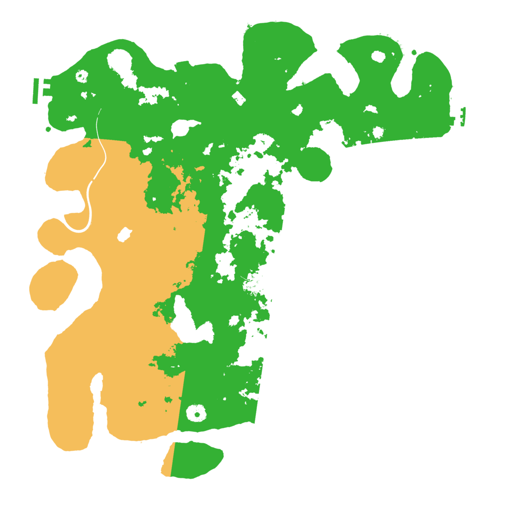 Biome Rust Map: Procedural Map, Size: 4000, Seed: 216553
