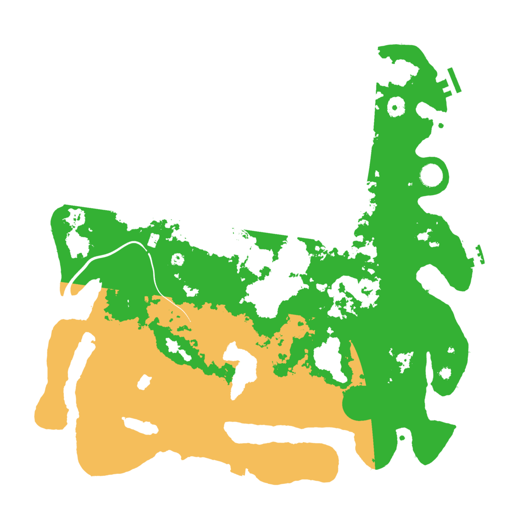 Biome Rust Map: Procedural Map, Size: 4000, Seed: 920089