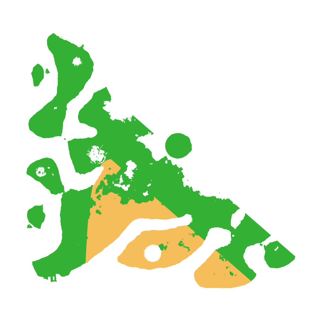 Biome Rust Map: Procedural Map, Size: 3300, Seed: 1068781677