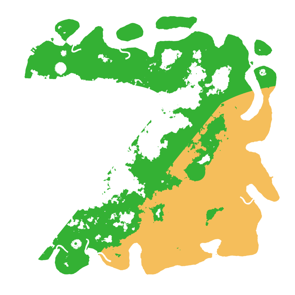 Biome Rust Map: Procedural Map, Size: 4500, Seed: 4355237