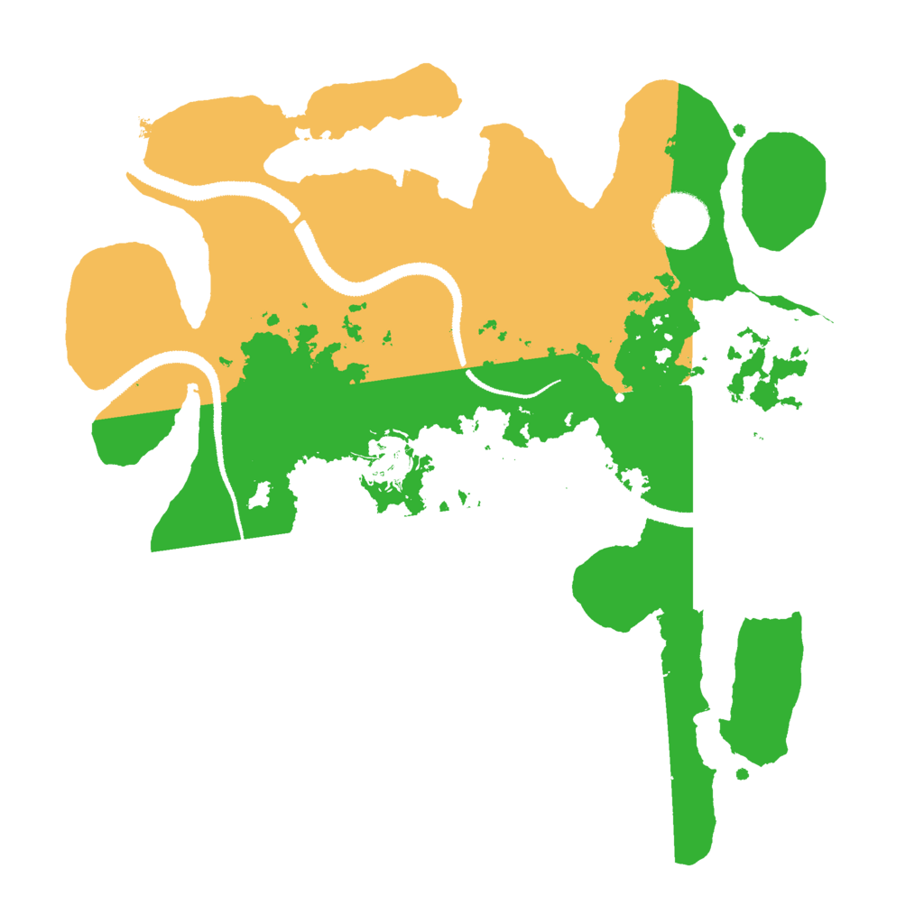 Biome Rust Map: Procedural Map, Size: 3000, Seed: 1710502413