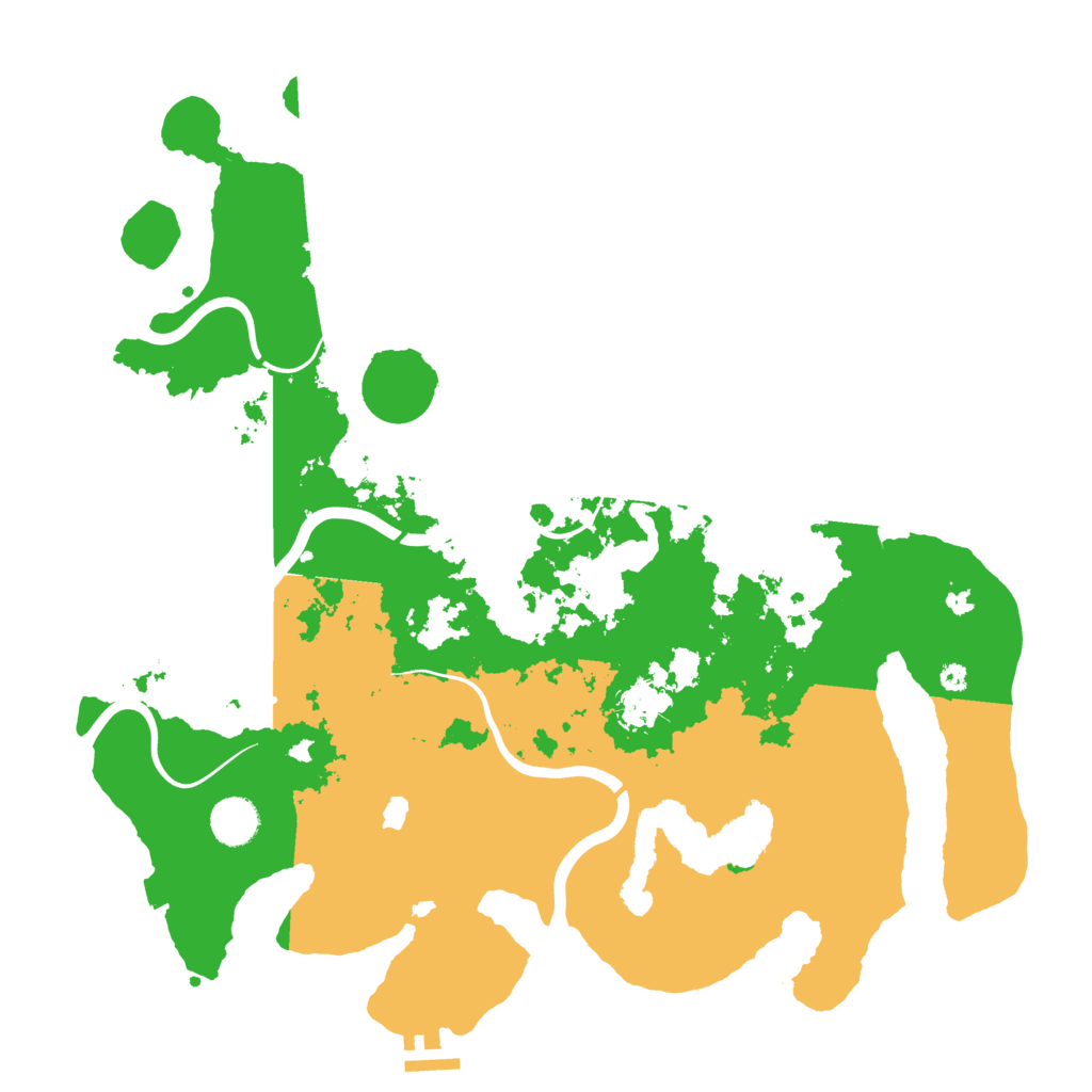 Biome Rust Map: Procedural Map, Size: 4000, Seed: 808843