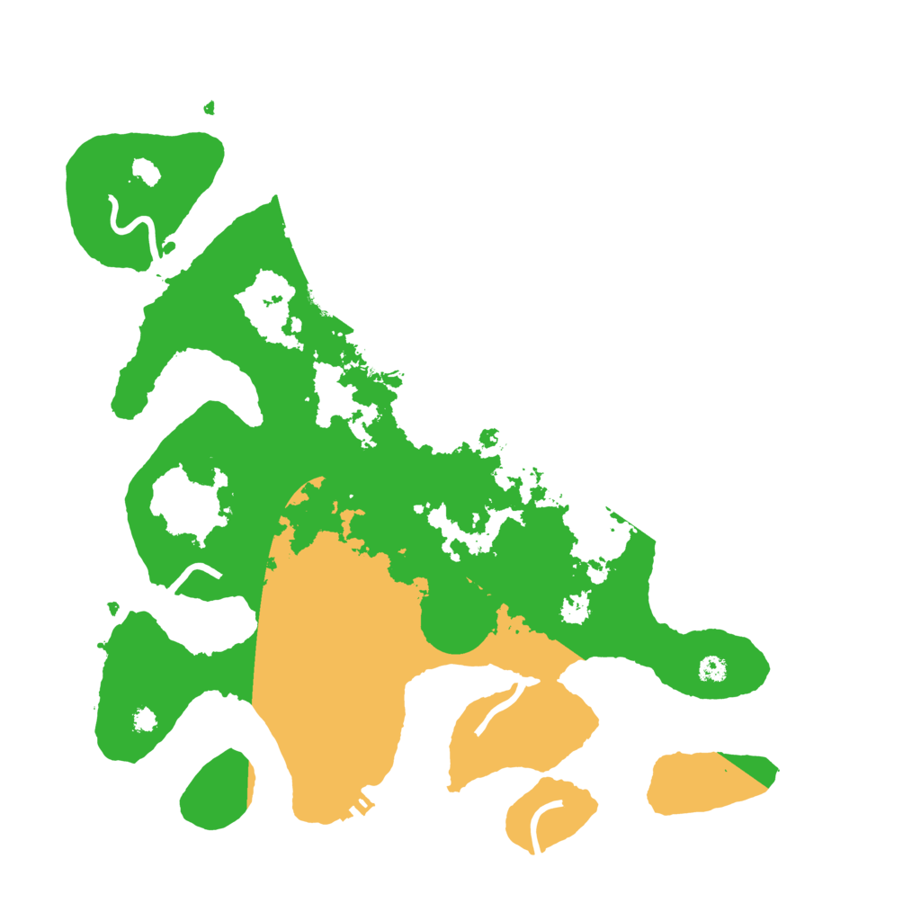 Biome Rust Map: Procedural Map, Size: 3500, Seed: 1022198738