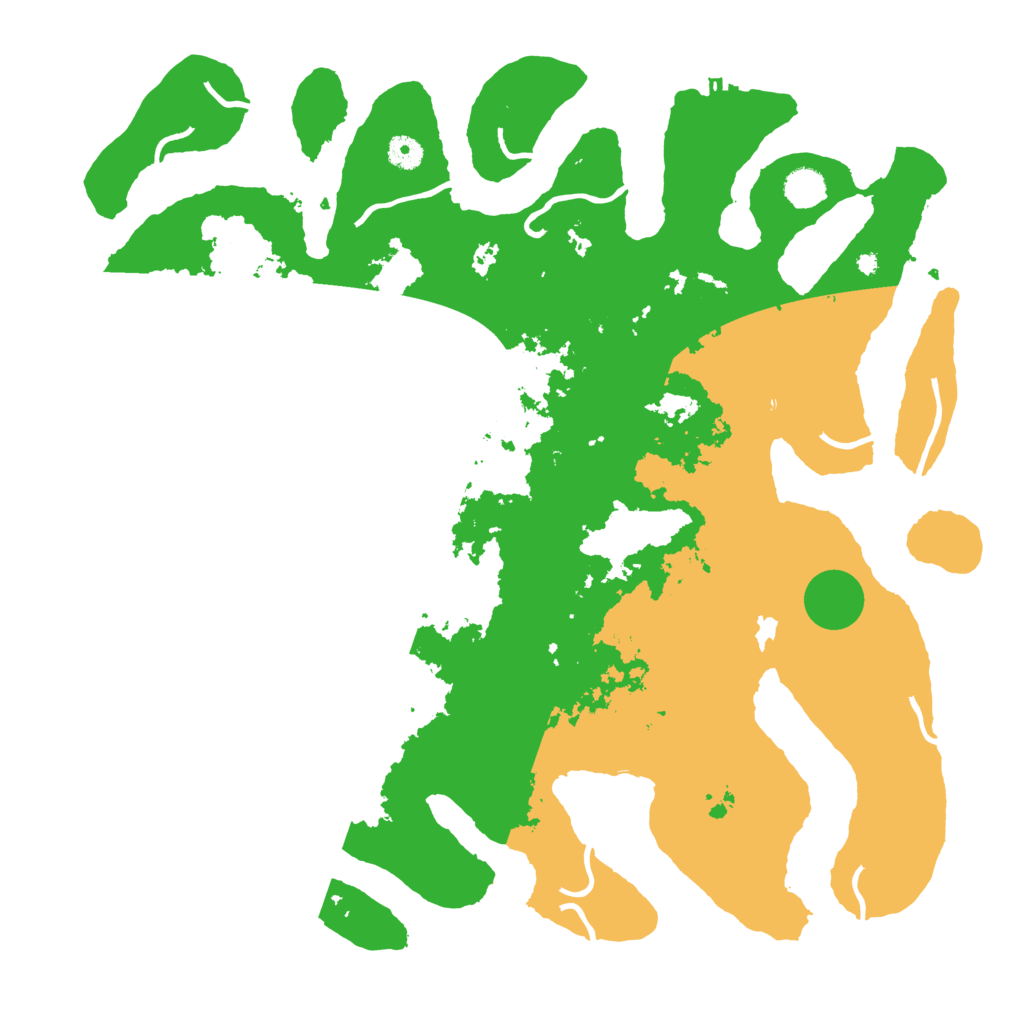 Biome Rust Map: Procedural Map, Size: 4500, Seed: 478654