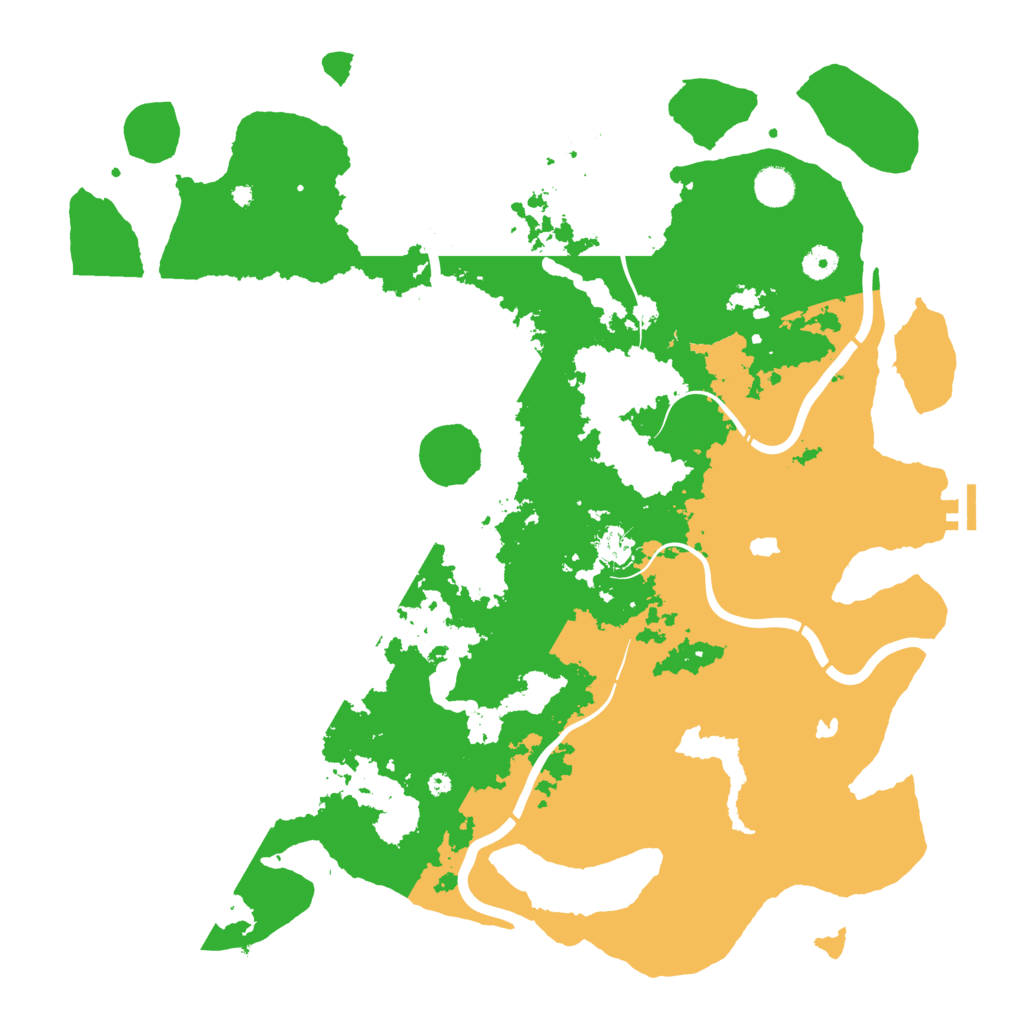 Biome Rust Map: Procedural Map, Size: 4500, Seed: 4631824