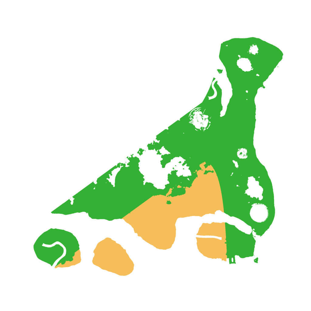 Biome Rust Map: Procedural Map, Size: 3000, Seed: 1232950070