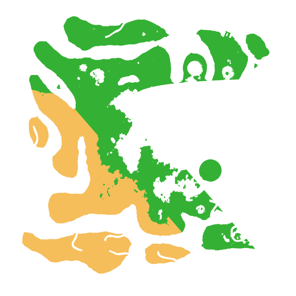 Biome Rust Map: Procedural Map, Size: 3550, Seed: 81201