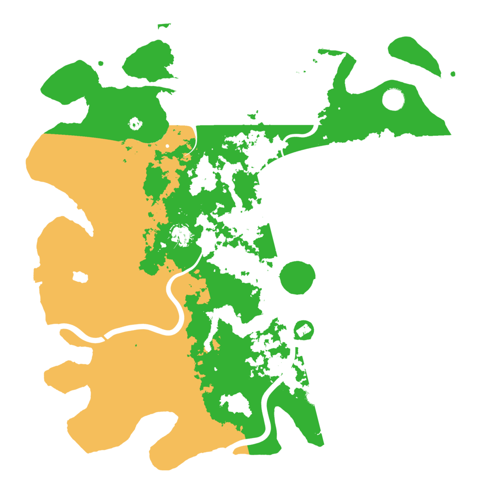Biome Rust Map: Procedural Map, Size: 4000, Seed: 68793