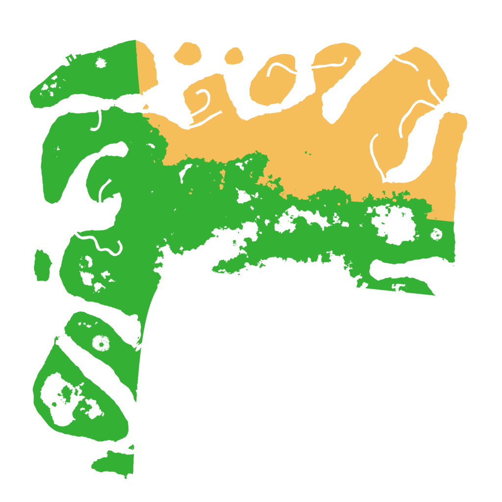 Biome Rust Map: Procedural Map, Size: 4500, Seed: 1713582050