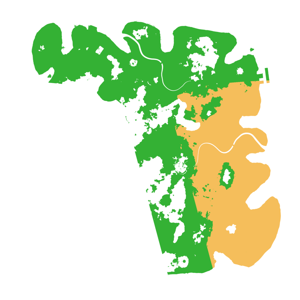 Biome Rust Map: Procedural Map, Size: 4000, Seed: 9623