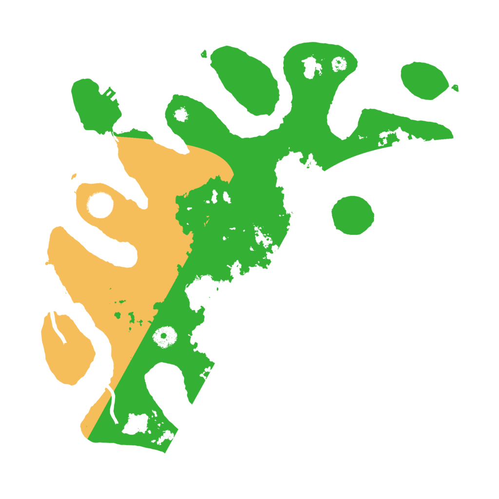 Biome Rust Map: Procedural Map, Size: 3400, Seed: 712372