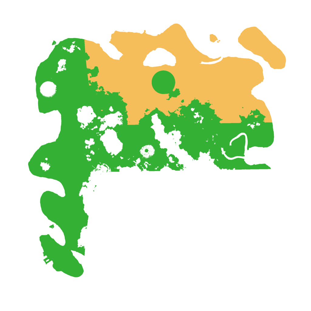 Biome Rust Map: Procedural Map, Size: 3500, Seed: 5554356