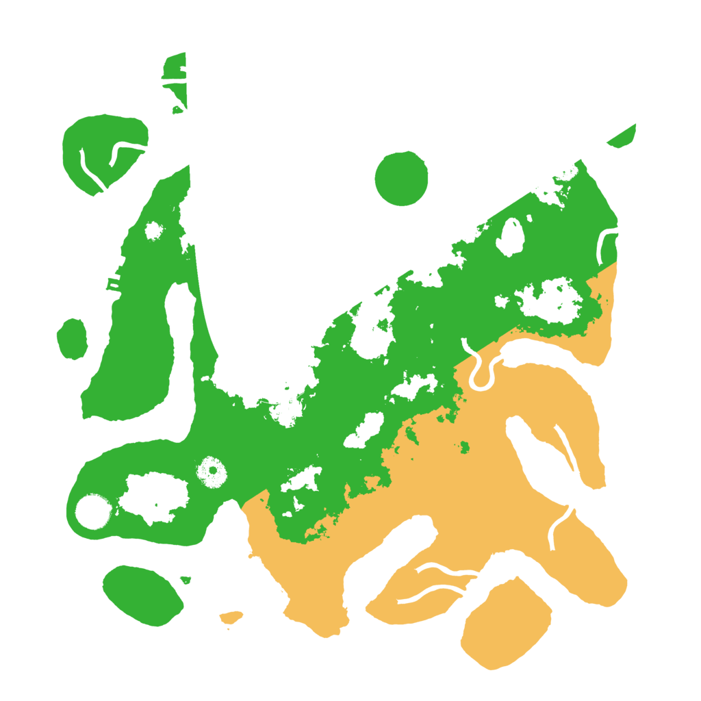 Biome Rust Map: Procedural Map, Size: 3550, Seed: 473350