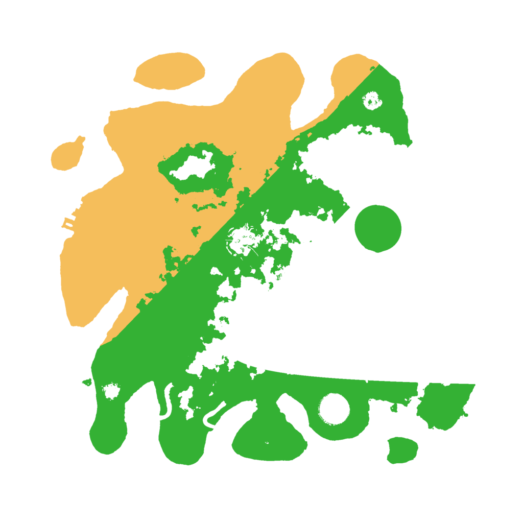 Biome Rust Map: Procedural Map, Size: 3000, Seed: 32823