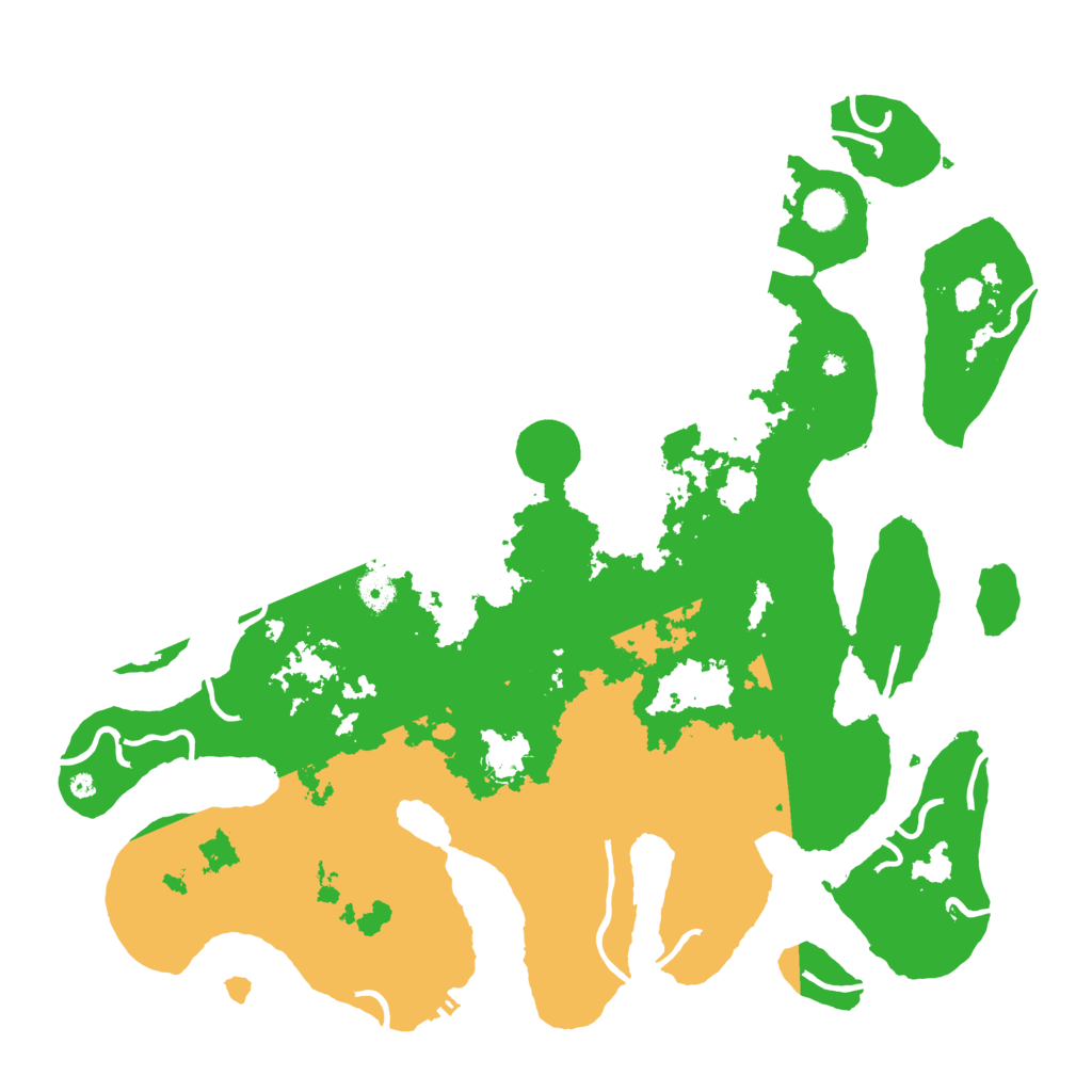 Biome Rust Map: Procedural Map, Size: 4500, Seed: 773706