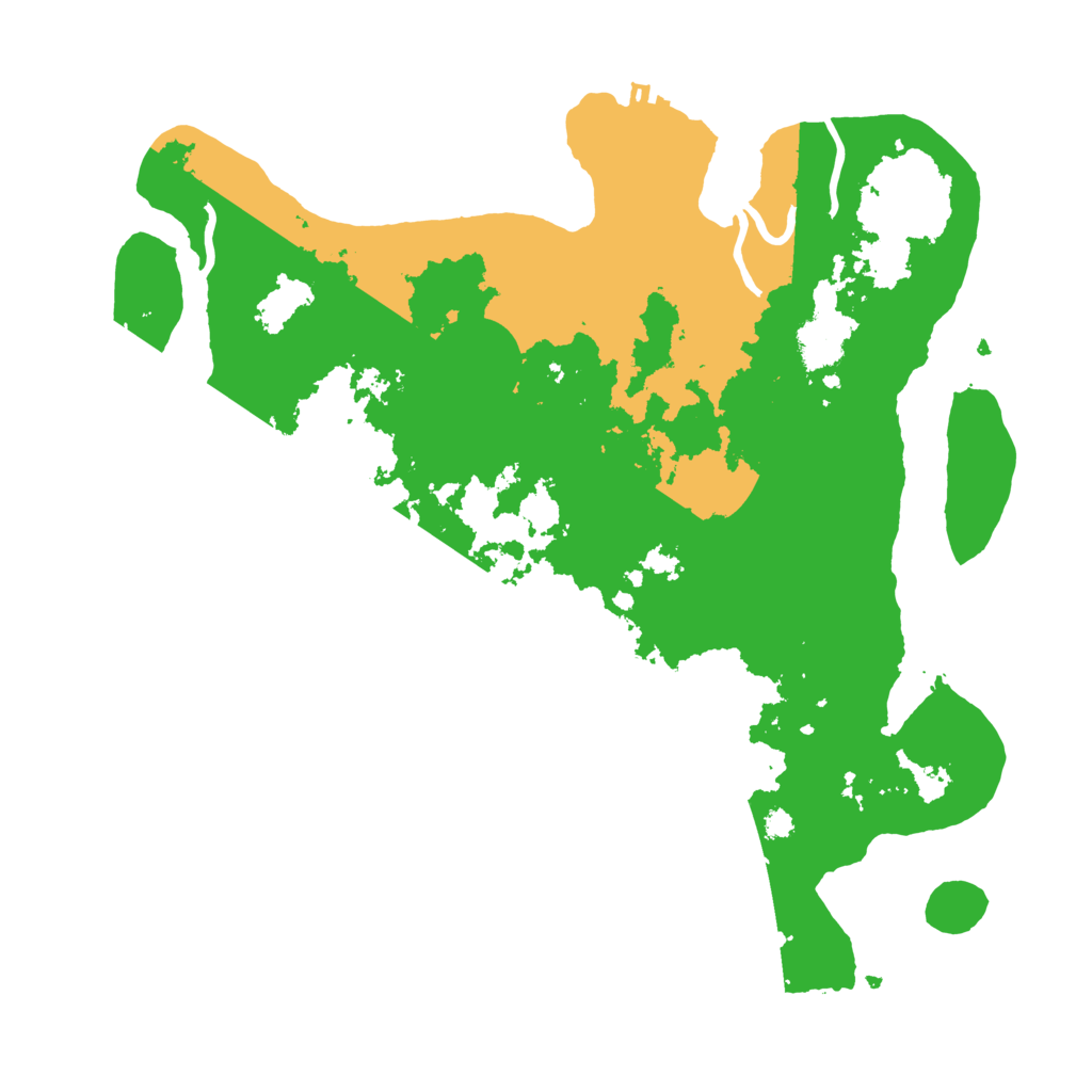 Biome Rust Map: Procedural Map, Size: 3500, Seed: 1812554