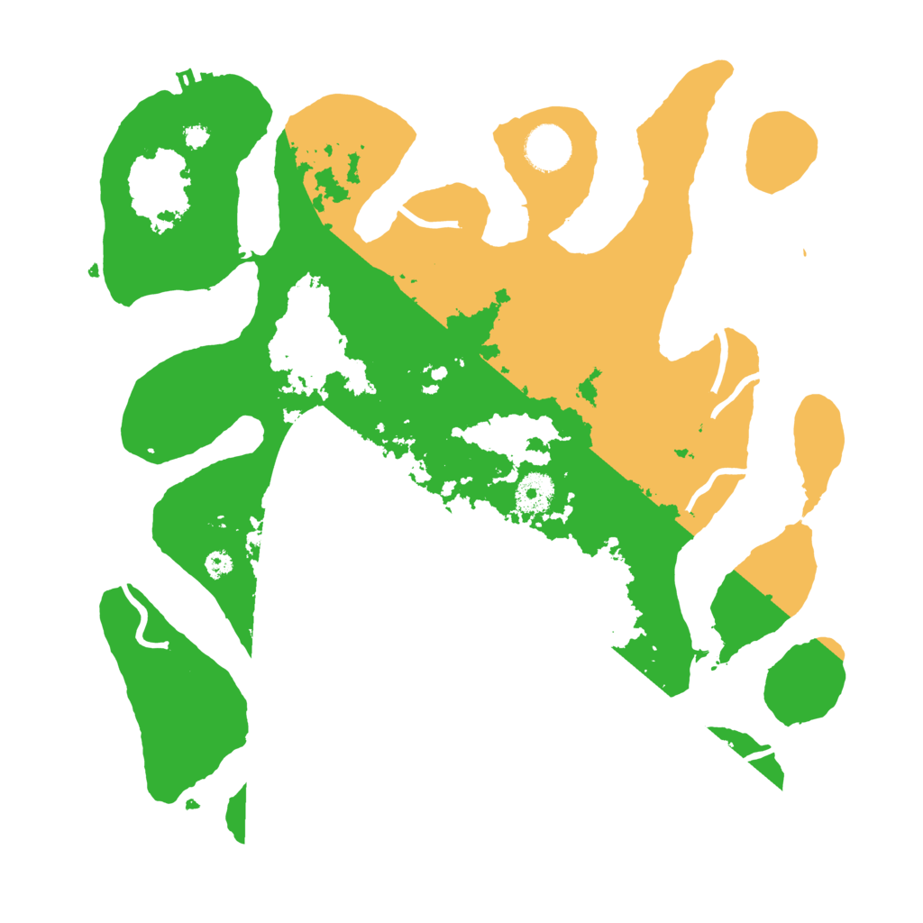 Biome Rust Map: Procedural Map, Size: 3500, Seed: 5629244