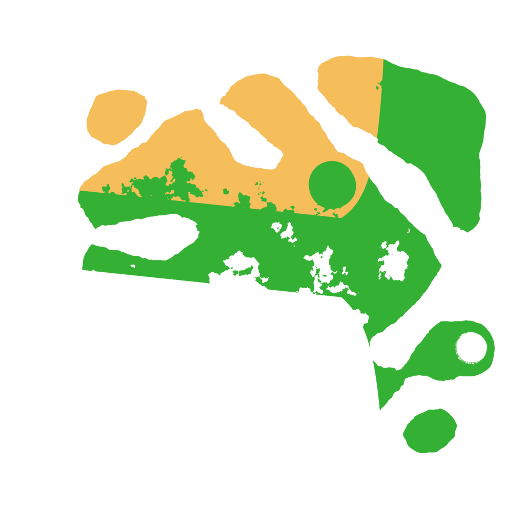 Biome Rust Map: Barren, Size: 3000, Seed: 20201