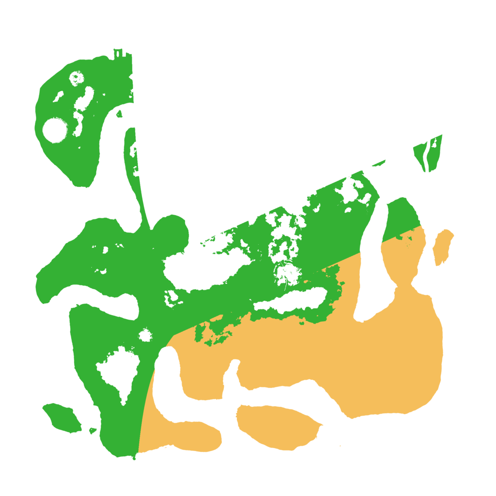 Biome Rust Map: Procedural Map, Size: 3550, Seed: 299154