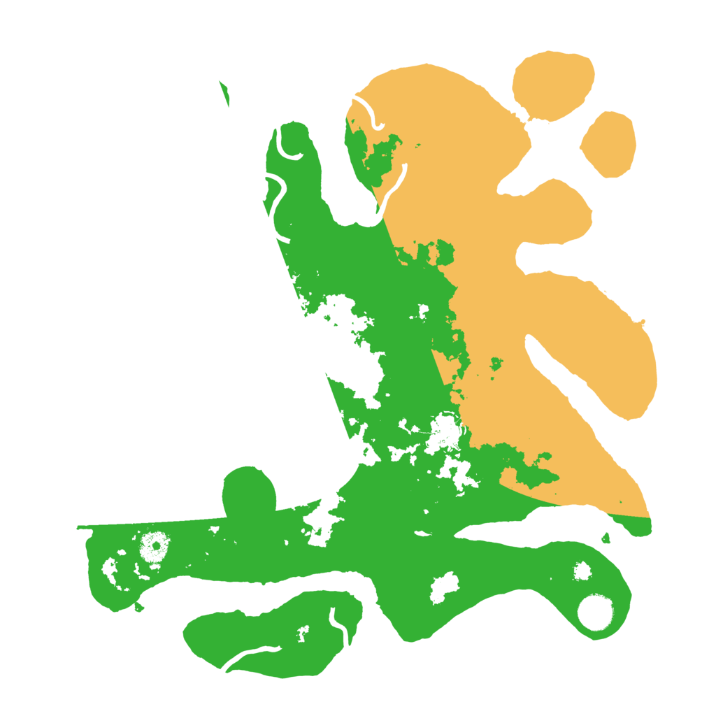 Biome Rust Map: Procedural Map, Size: 3550, Seed: 474172