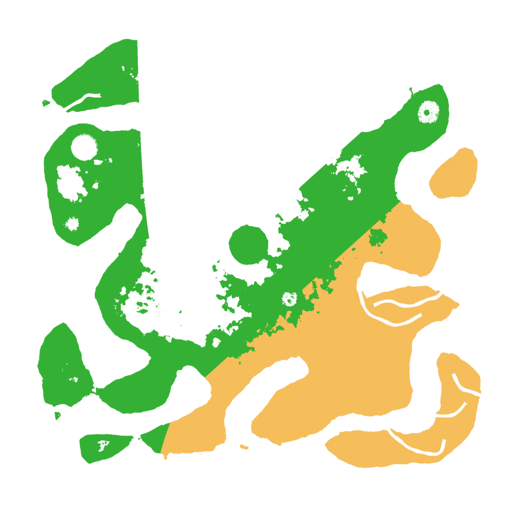 Biome Rust Map: Procedural Map, Size: 3550, Seed: 766067