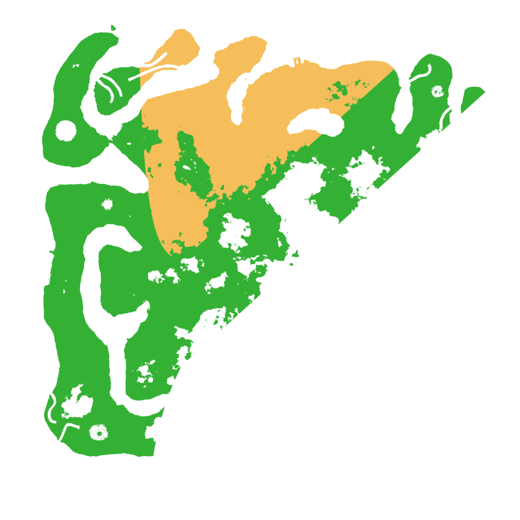 Biome Rust Map: Procedural Map, Size: 4500, Seed: 111