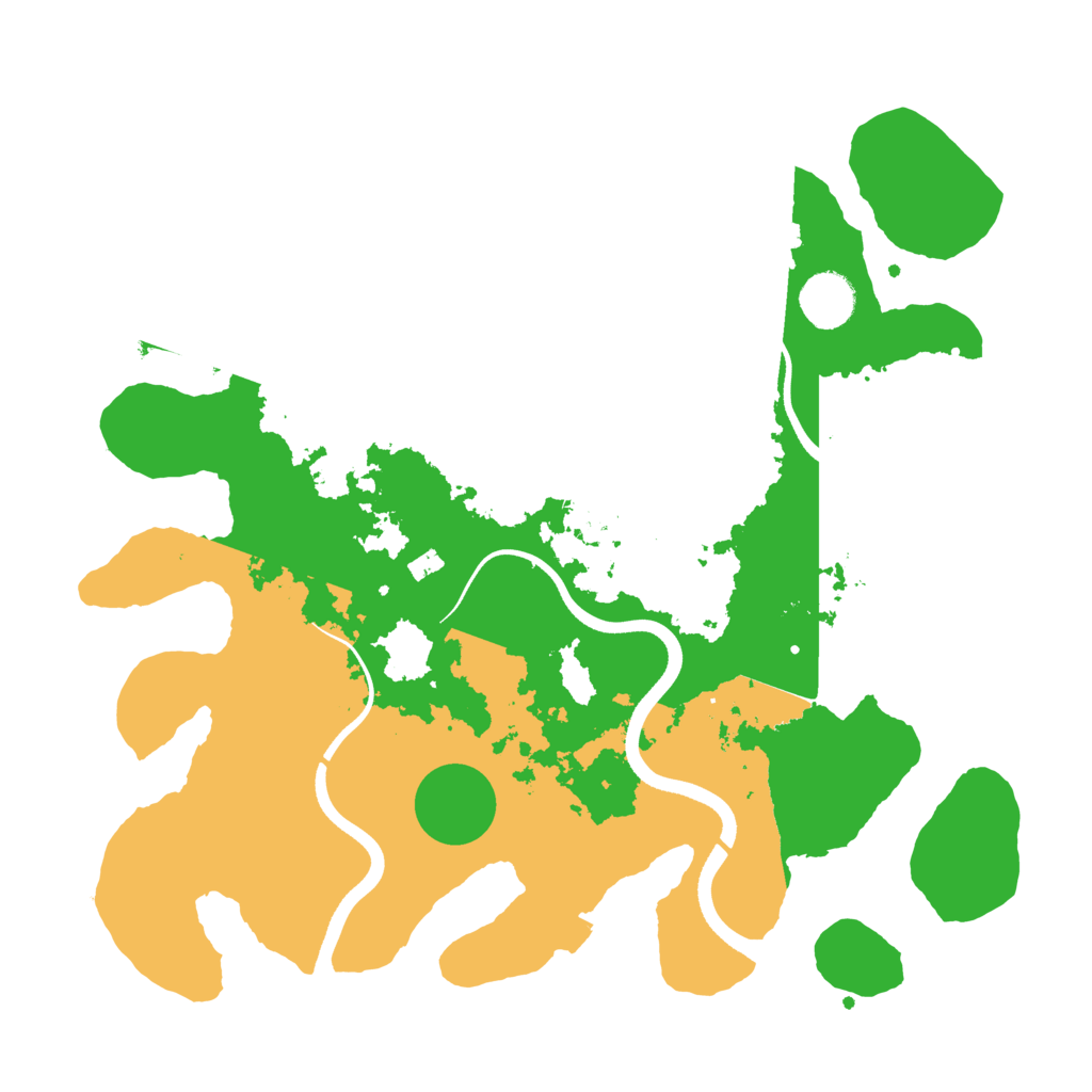 Biome Rust Map: Procedural Map, Size: 3550, Seed: 820052