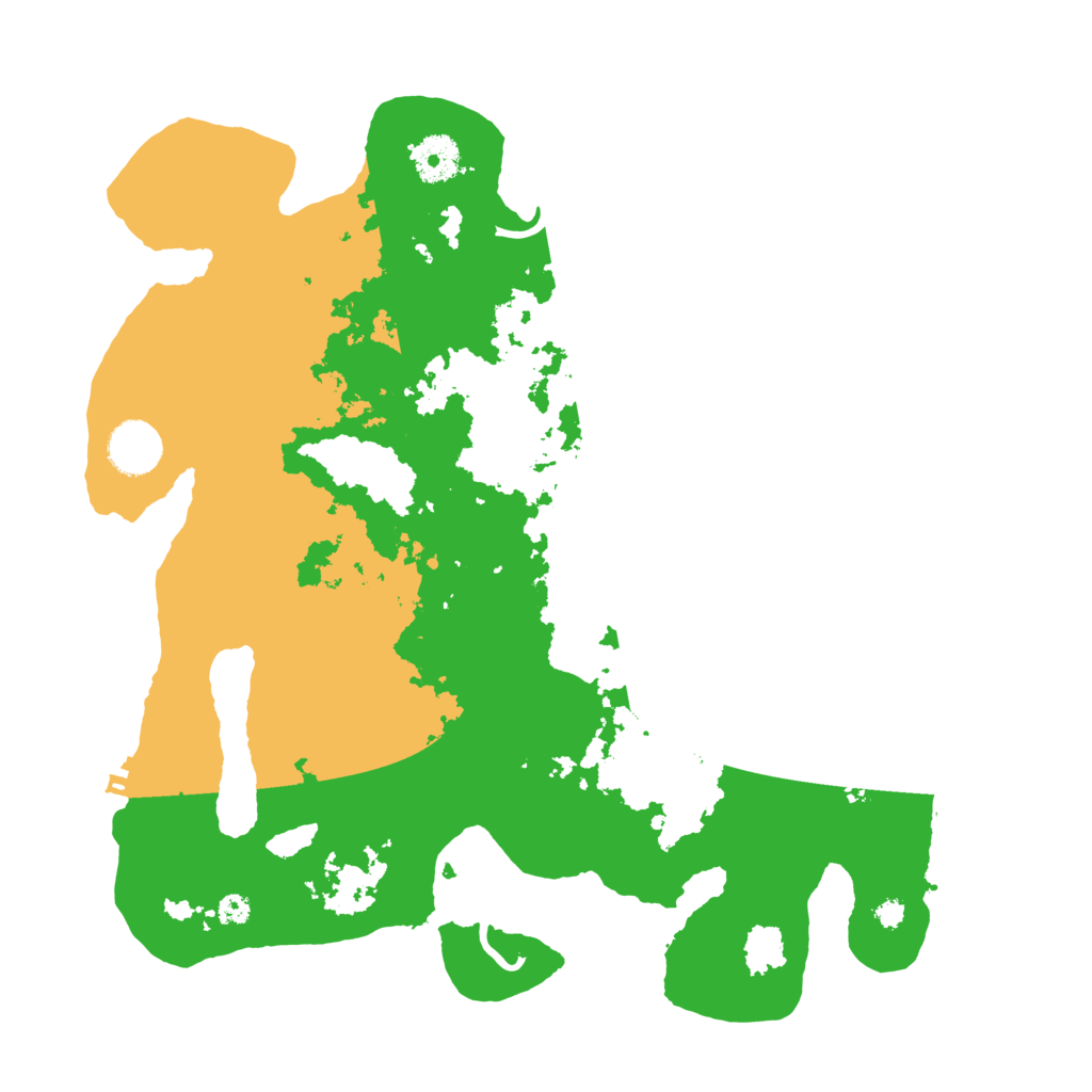 Biome Rust Map: Procedural Map, Size: 3550, Seed: 292234