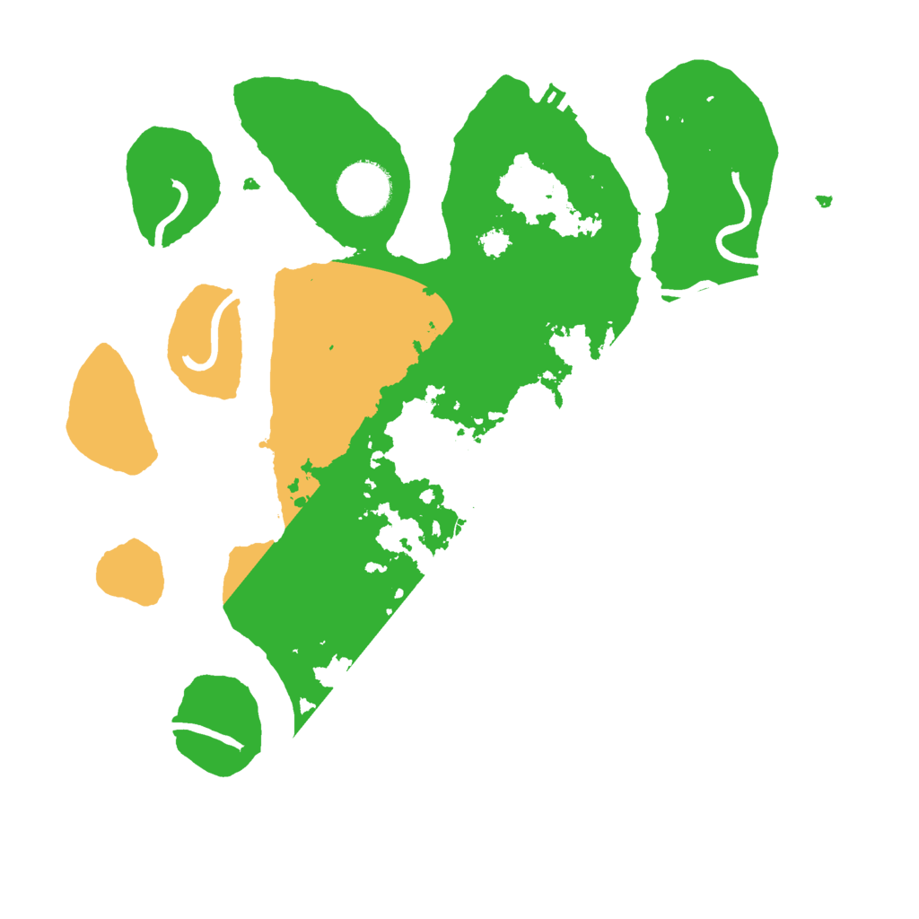 Biome Rust Map: Procedural Map, Size: 3000, Seed: 516429