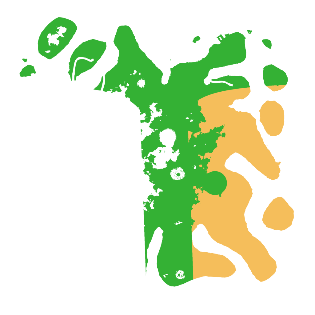 Biome Rust Map: Procedural Map, Size: 3500, Seed: 6387970