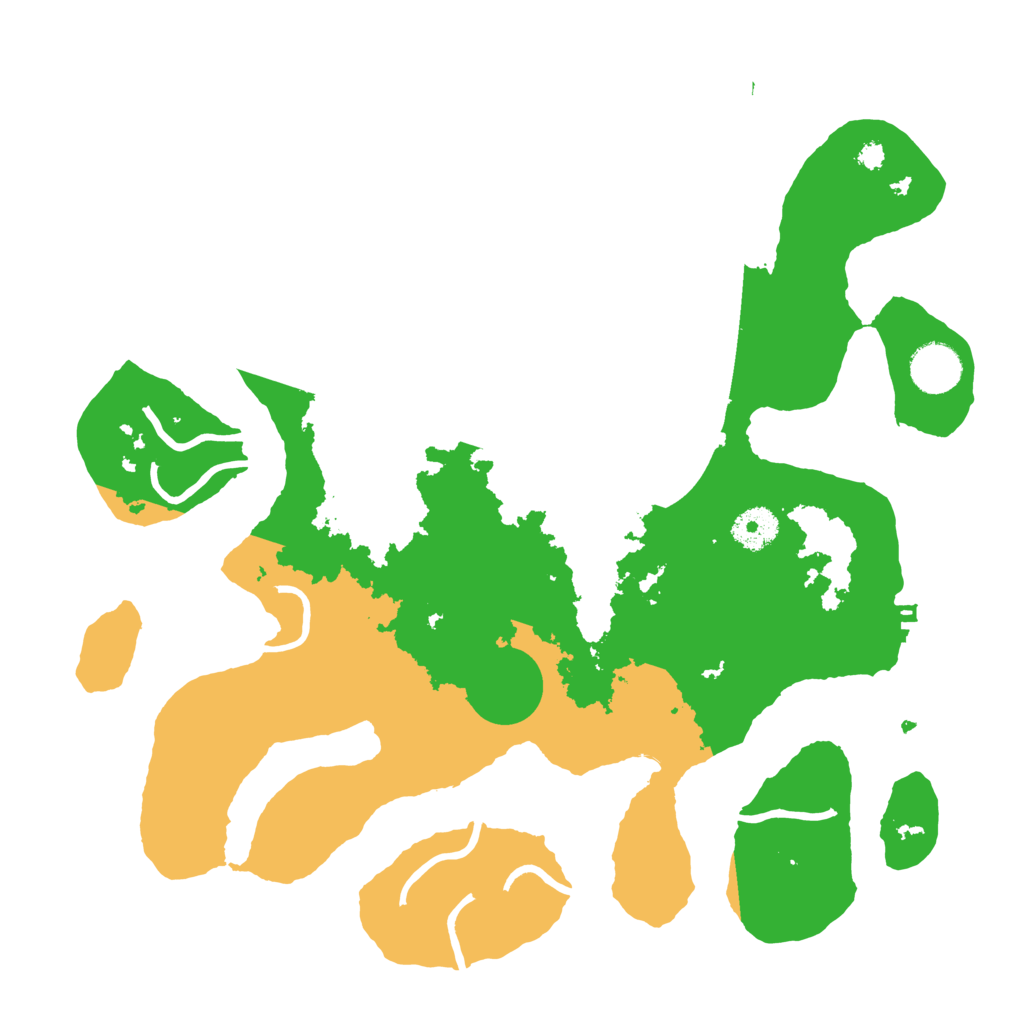 Biome Rust Map: Procedural Map, Size: 3550, Seed: 334262