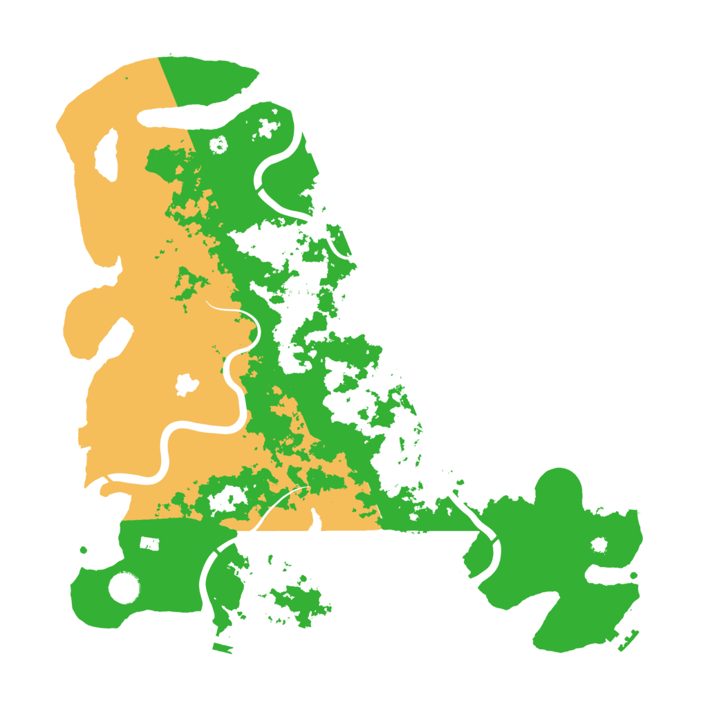 Biome Rust Map: Procedural Map, Size: 4000, Seed: 711932001