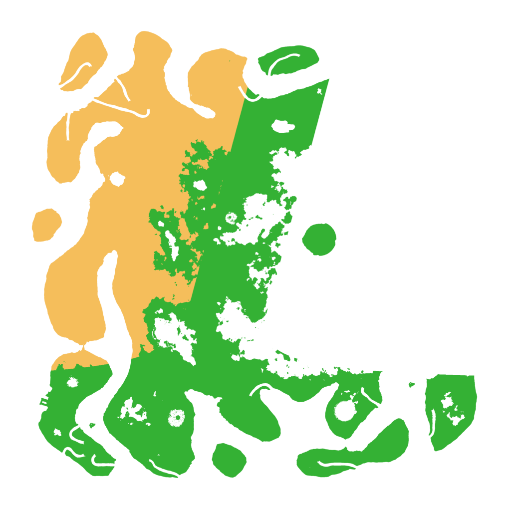 Biome Rust Map: Procedural Map, Size: 4500, Seed: 3003637