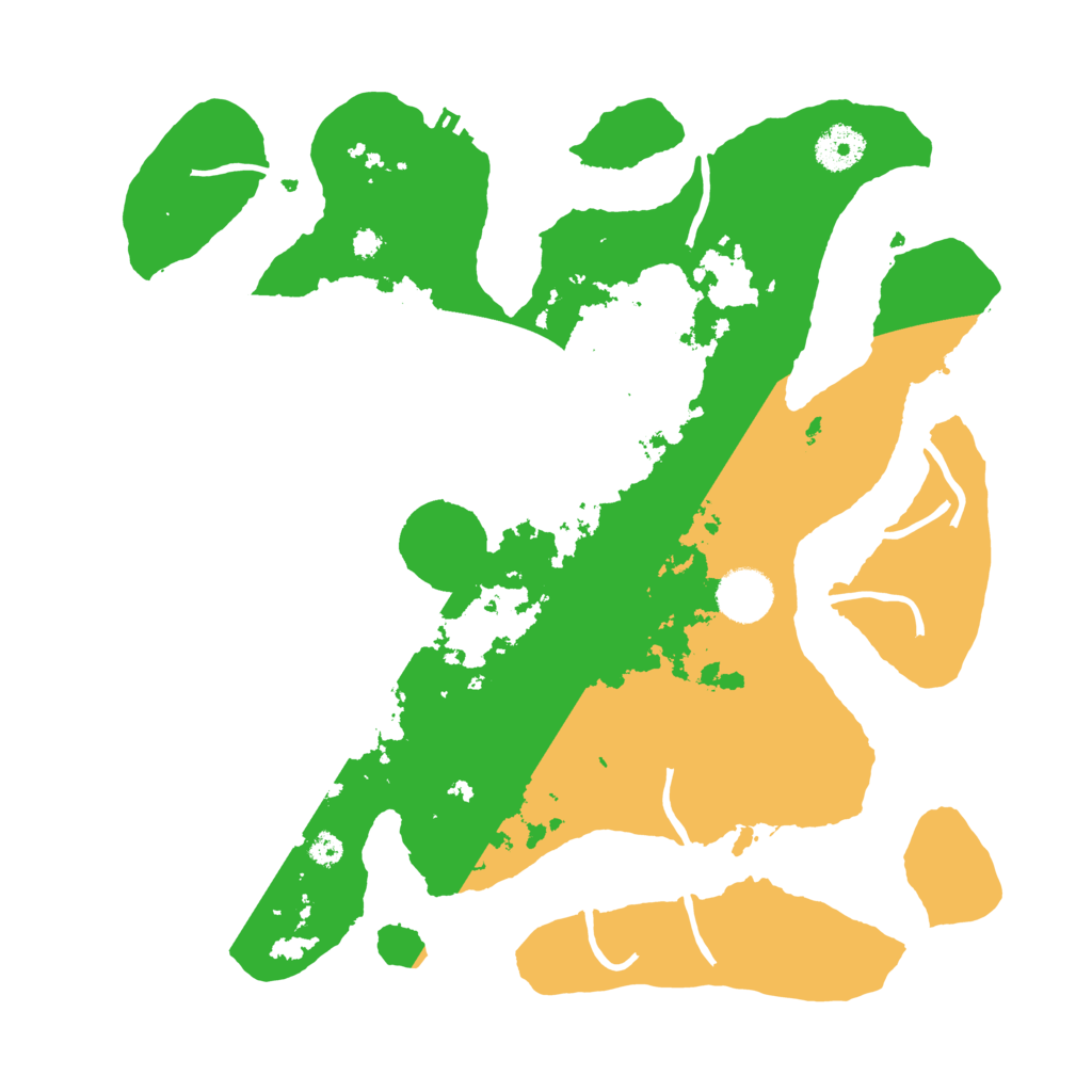 Biome Rust Map: Procedural Map, Size: 3500, Seed: 1231883