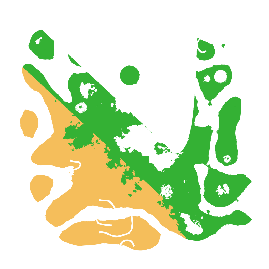 Biome Rust Map: Procedural Map, Size: 3700, Seed: 2297128