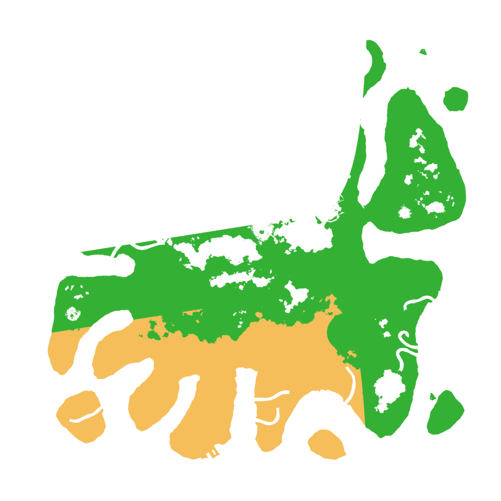 Biome Rust Map: Procedural Map, Size: 3700, Seed: 5714700