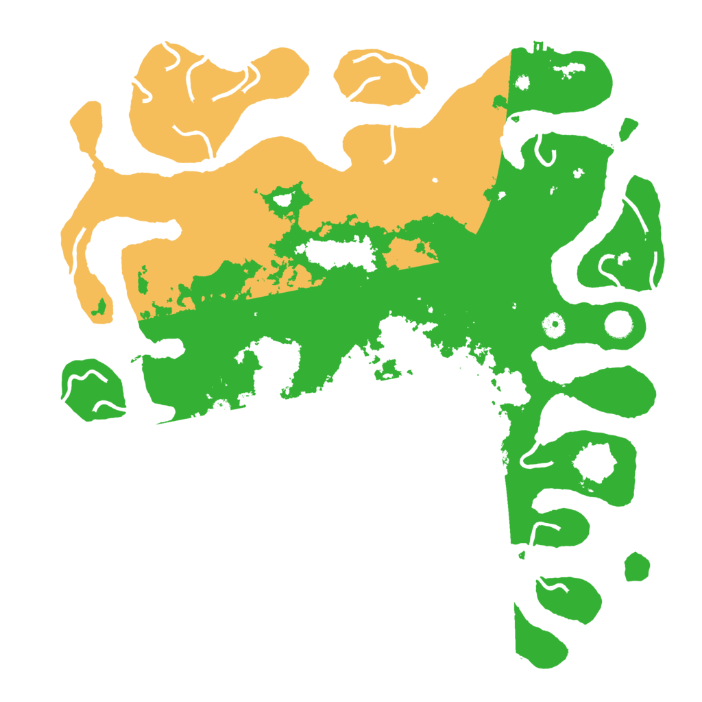 Biome Rust Map: Procedural Map, Size: 4500, Seed: 1161103