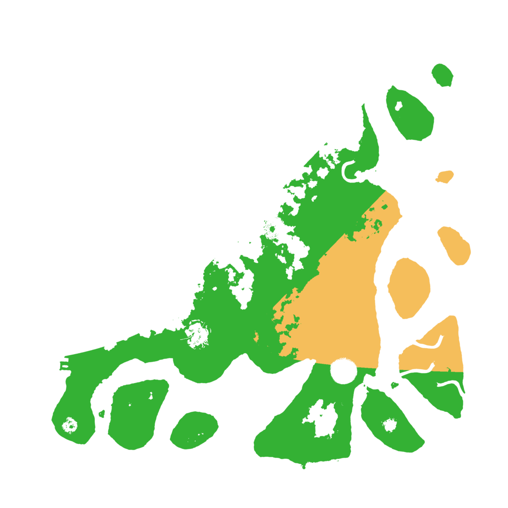 Biome Rust Map: Procedural Map, Size: 3500, Seed: 2700949