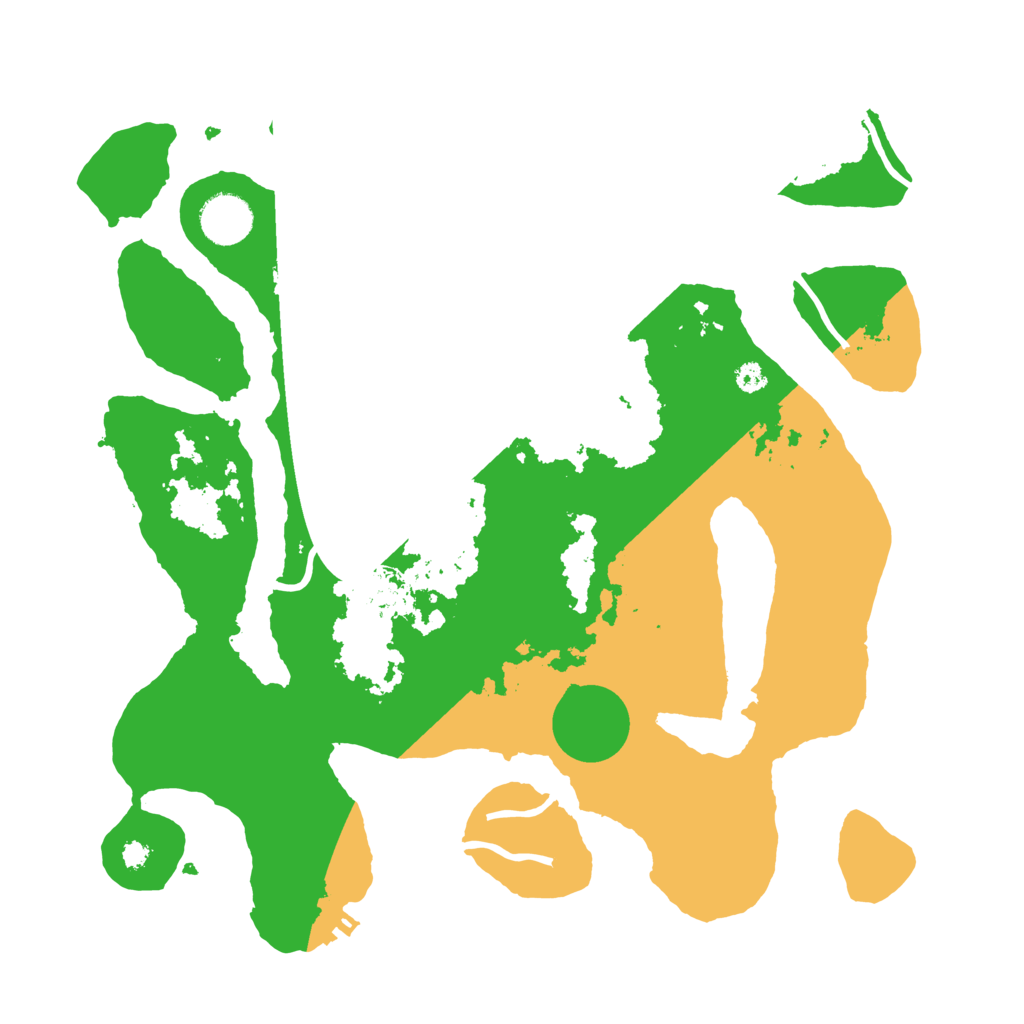 Biome Rust Map: Procedural Map, Size: 3500, Seed: 6447232