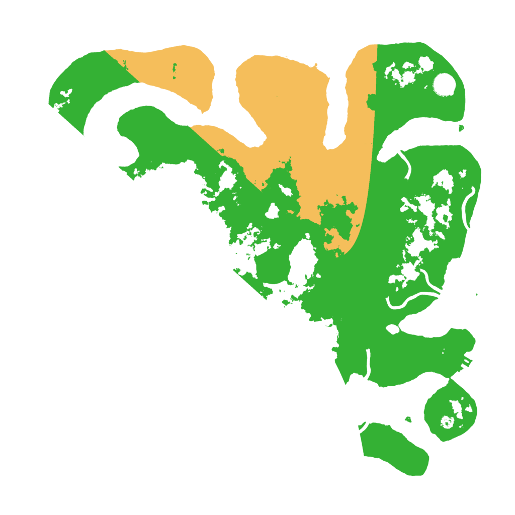 Biome Rust Map: Procedural Map, Size: 4000, Seed: 1850840929