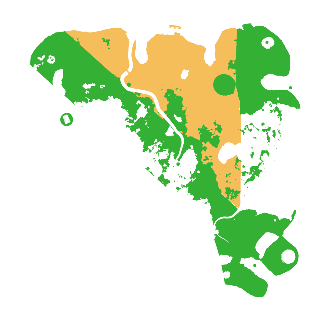 Biome Rust Map: Procedural Map, Size: 4000, Seed: 1850840929