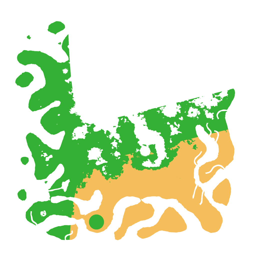 Biome Rust Map: Procedural Map, Size: 4500, Seed: 4178105