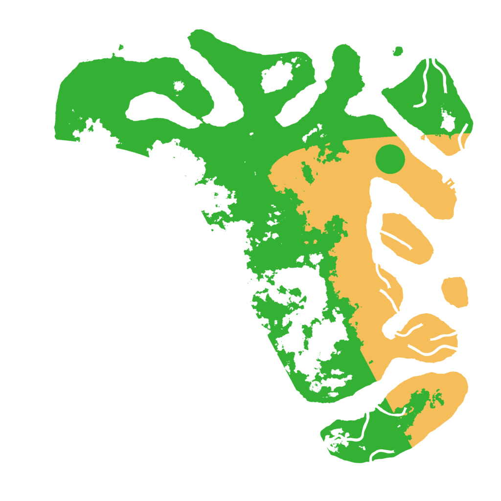 Biome Rust Map: Procedural Map, Size: 4500, Seed: 3185026