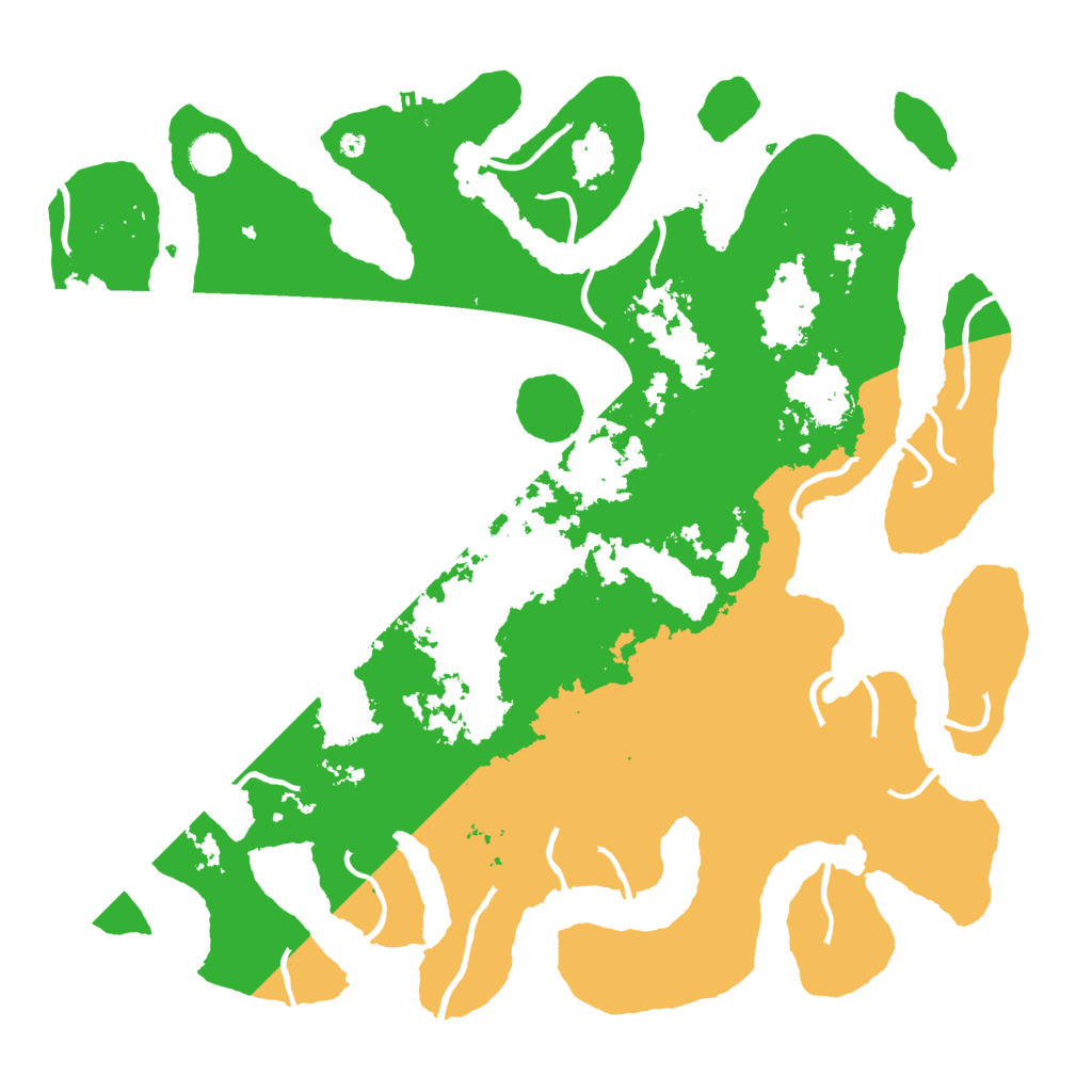 Biome Rust Map: Procedural Map, Size: 4500, Seed: 5055645