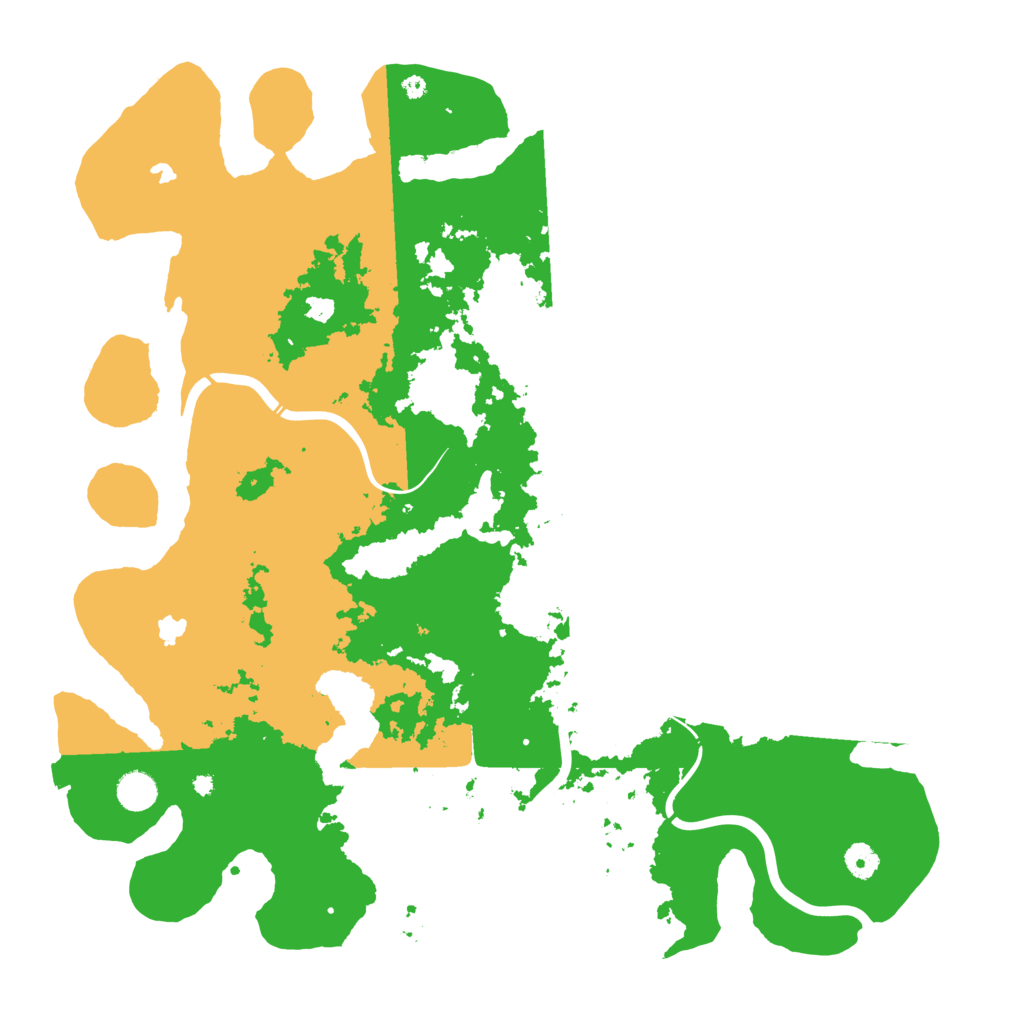 Biome Rust Map: Procedural Map, Size: 4500, Seed: 5868479