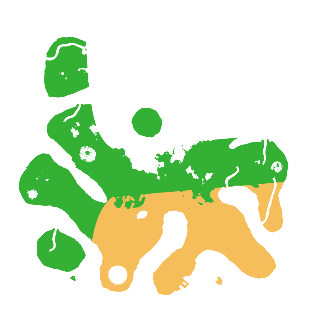 Biome Rust Map: Procedural Map, Size: 3000, Seed: 887280