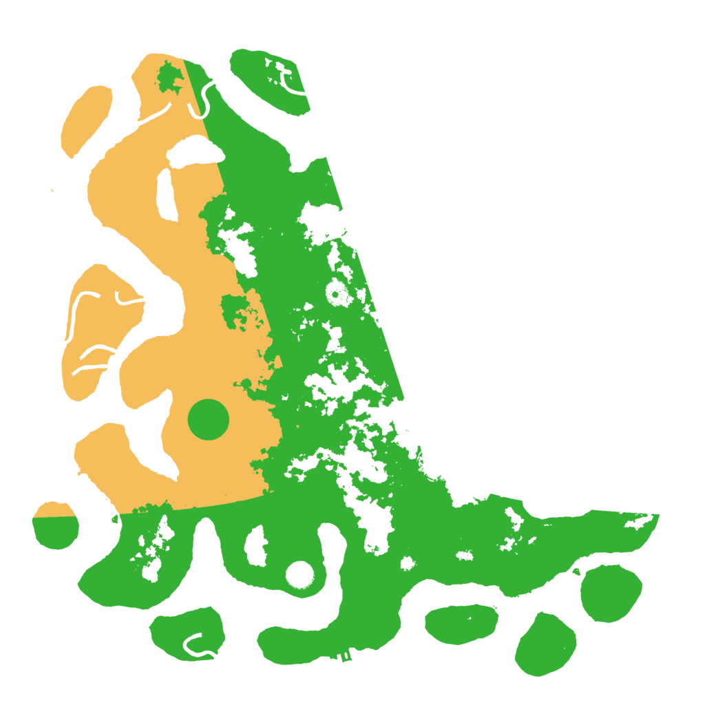 Biome Rust Map: Procedural Map, Size: 4500, Seed: 2486662