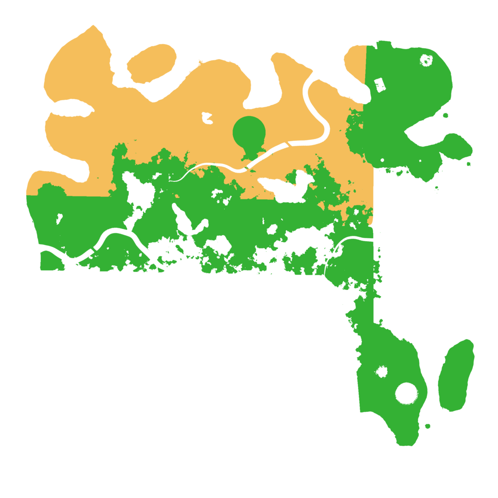 Biome Rust Map: Procedural Map, Size: 4000, Seed: 1663686034